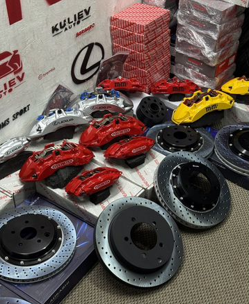Усиленная тормозная система Brembo на все авто